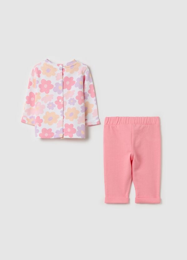 Ovs Set T-shirt E Treggings In Cotone