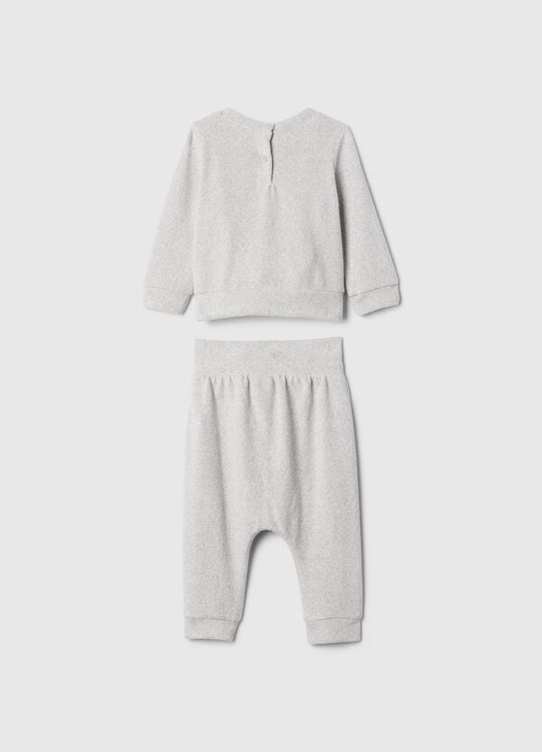 Ovs Set Top E Pantaloni Con Ricamo Orsetto