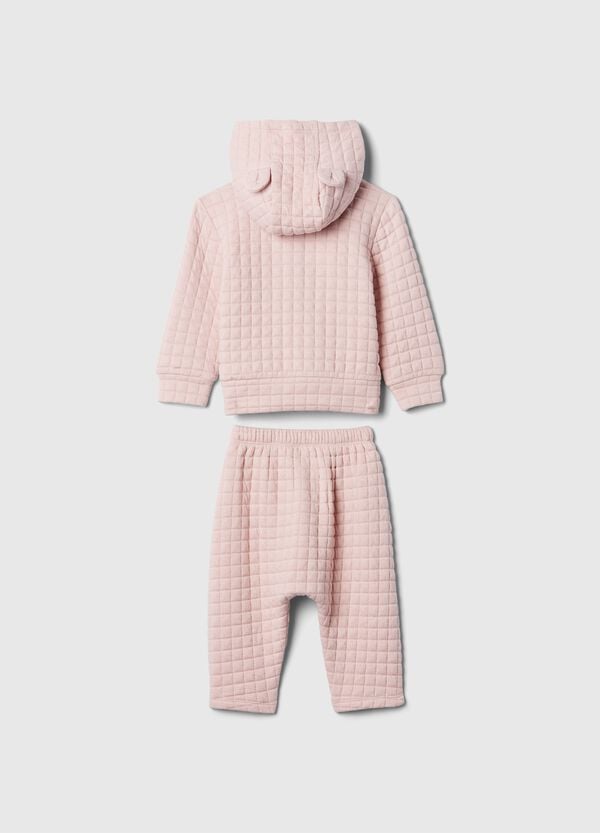 Ovs Set Top E Pantaloni In Felpa Trapuntata