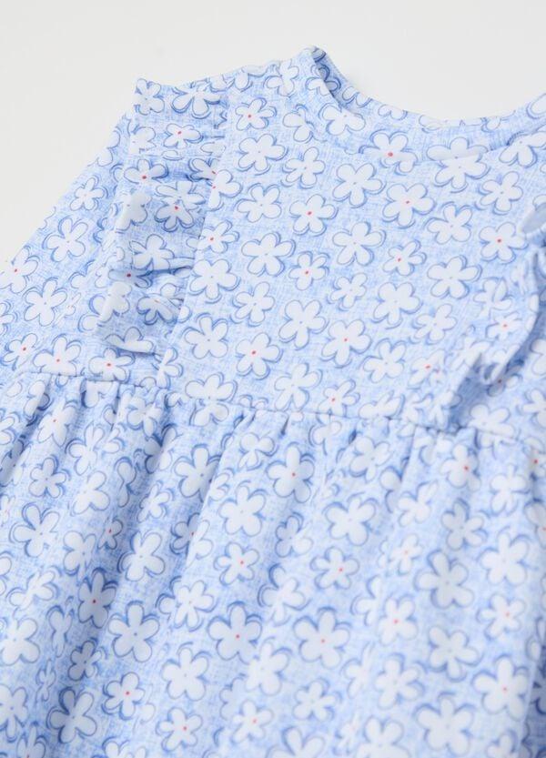 Ovs Set Vestito Floreale E Leggings