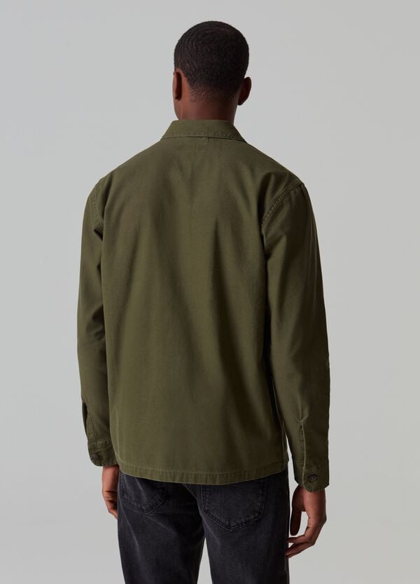 Ovs Shacket In Cotone Con Tasche