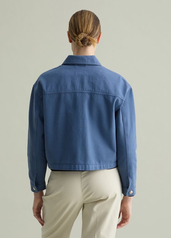 Ovs Shacket In Cotone Con Tasche