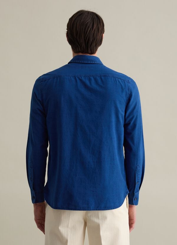Ovs Shacket In Cotone Tinta Unita