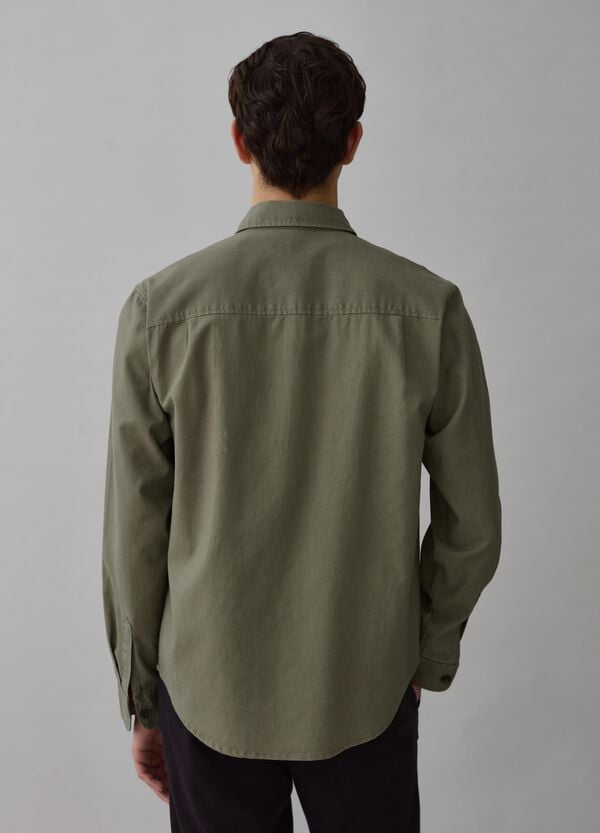 Ovs Shacket In Lino E Cotone