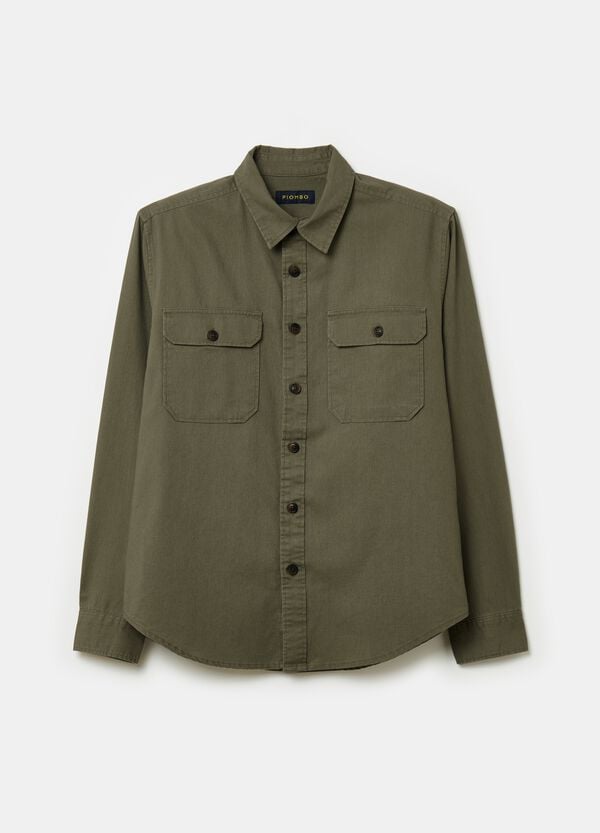 Ovs Shacket In Lino E Cotone