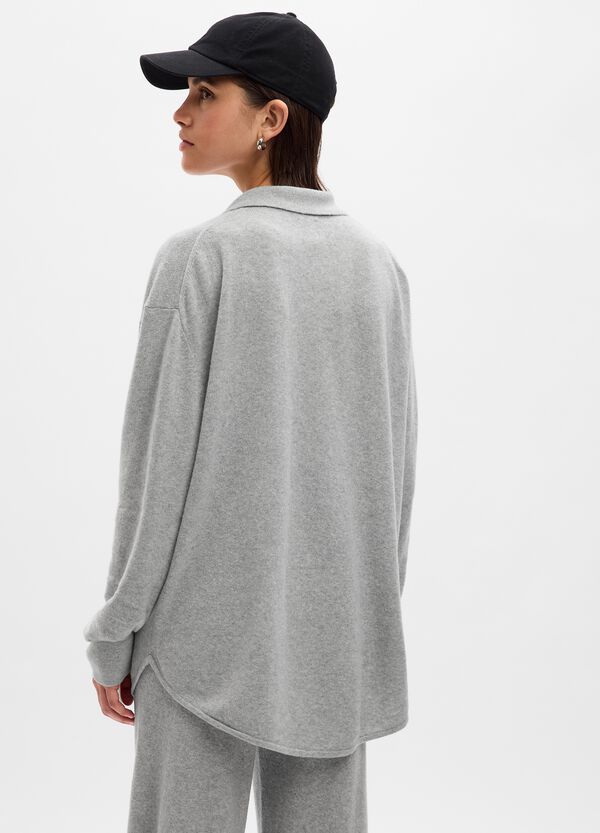 Ovs Shacket Oversize In Maglia Con Tasca