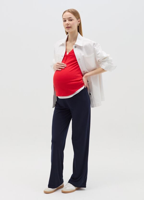 Ovs Shacket premaman tinta unita