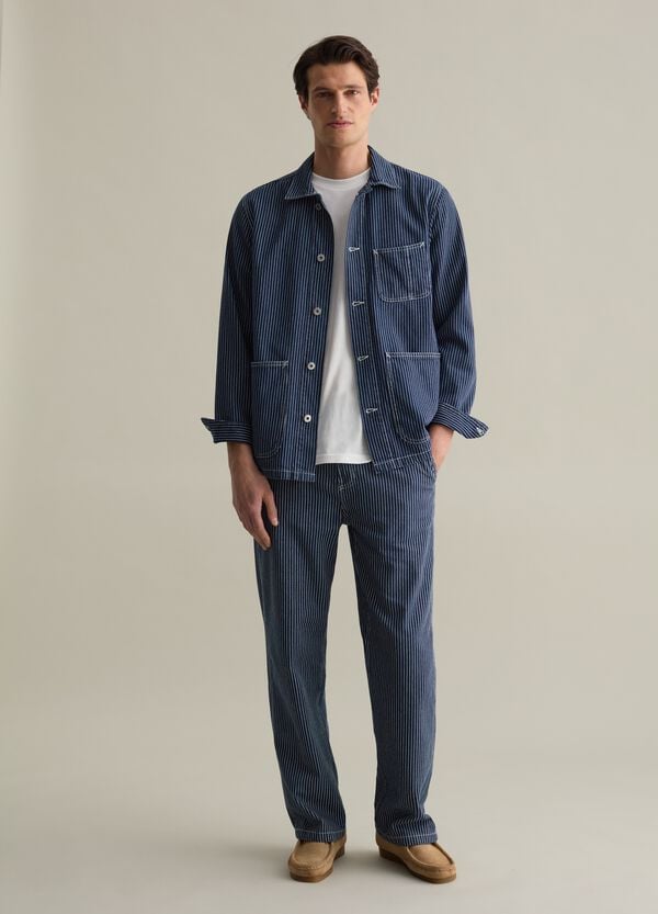 Ovs Shacket Worker Gessata