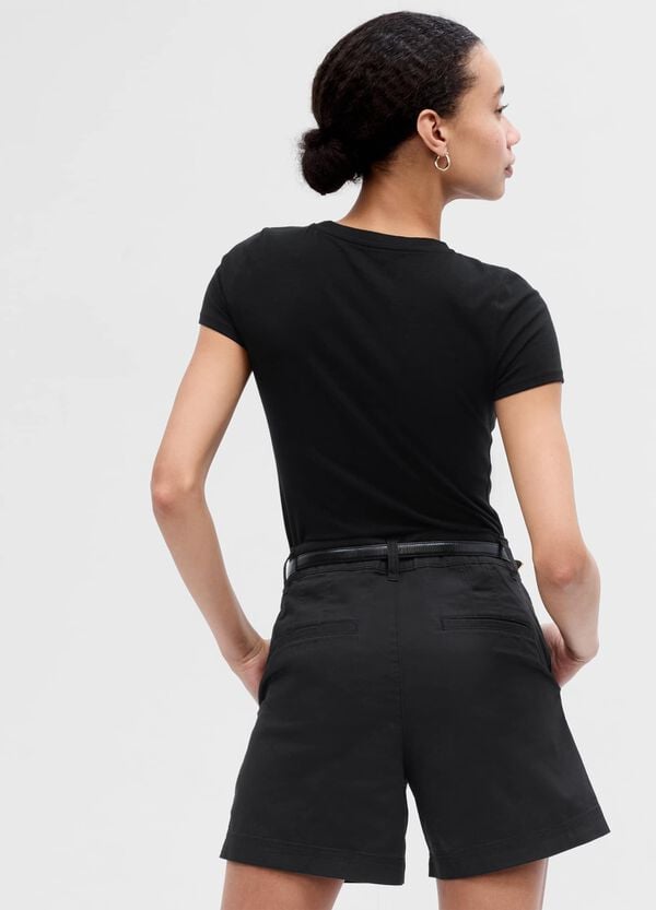 Ovs Shorts Chino In Cotone Stretch