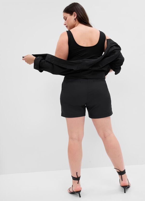 Ovs Shorts Chino In Cotone Stretch