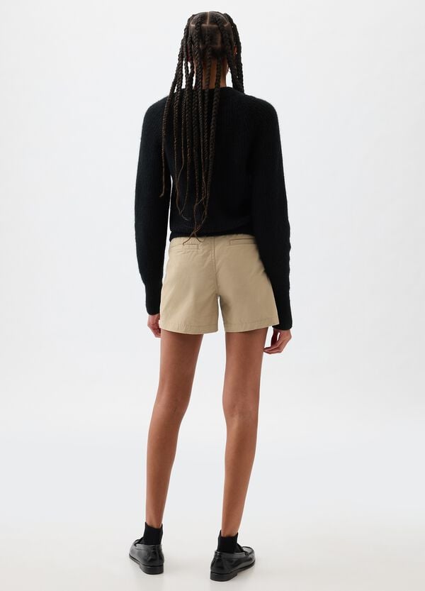 Ovs Shorts Chino In Cotone Stretch