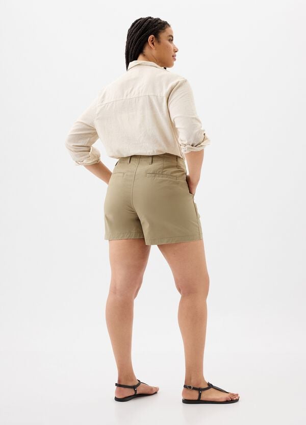 Ovs Shorts Chino In Cotone Stretch