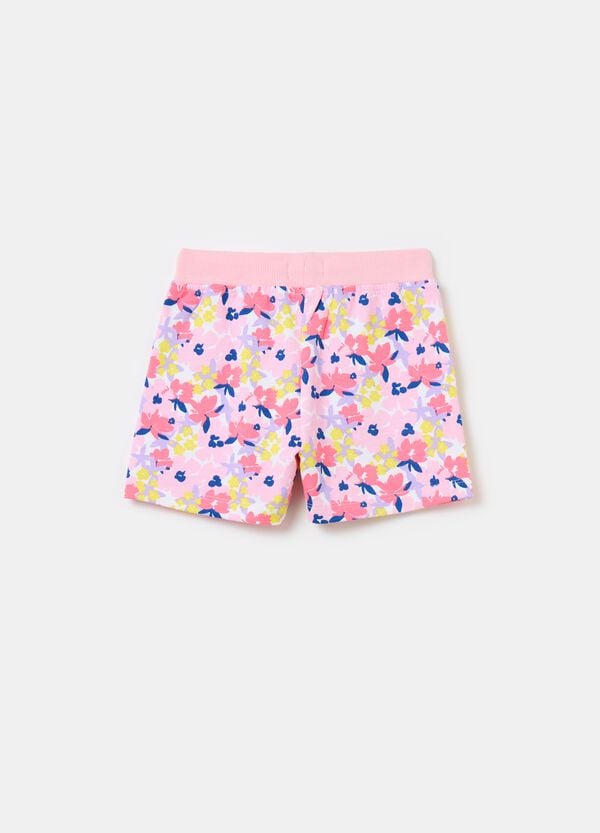 Ovs Shorts Con Coulisse E Stampa Fiorellini