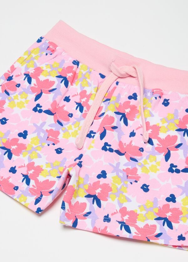 Ovs Shorts Con Coulisse E Stampa Fiorellini