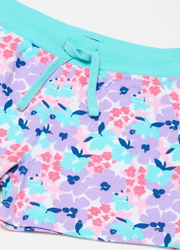 Ovs Shorts Con Coulisse E Stampa Fiorellini