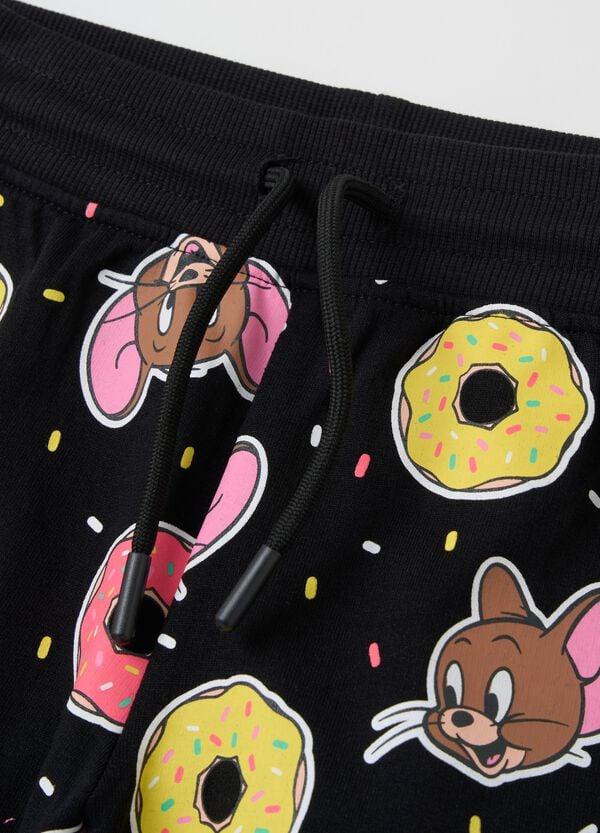 Ovs Shorts Con Coulisse Stampa Jerry E Donuts