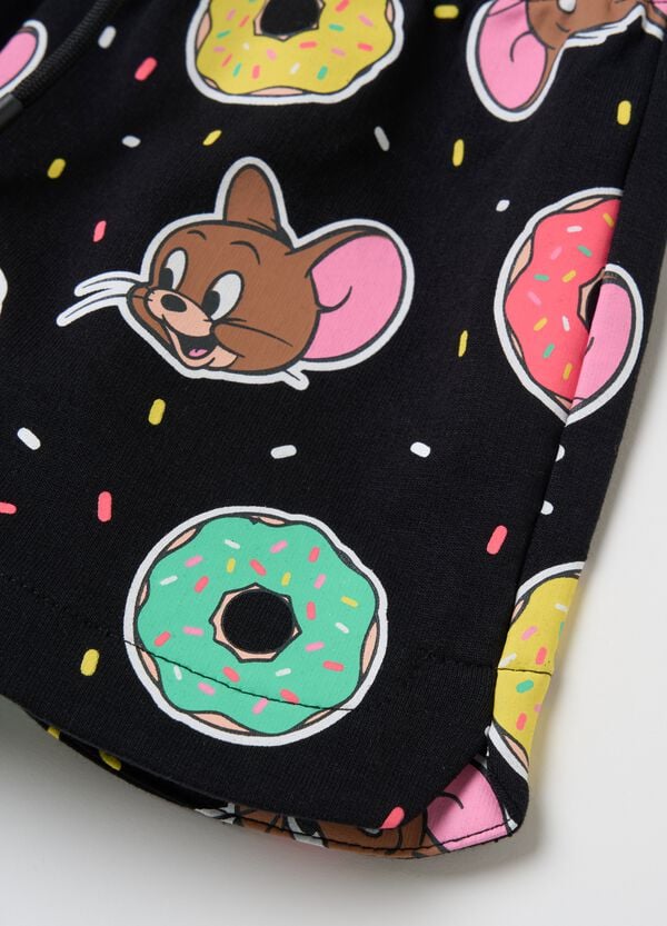 Ovs Shorts Con Coulisse Stampa Jerry E Donuts
