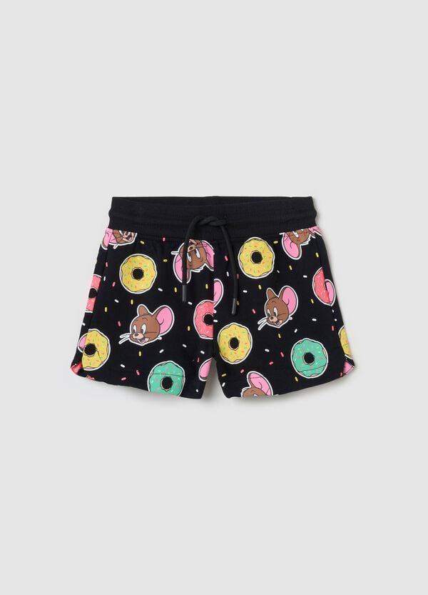 Ovs Shorts con coulisse stampa Jerry e donuts