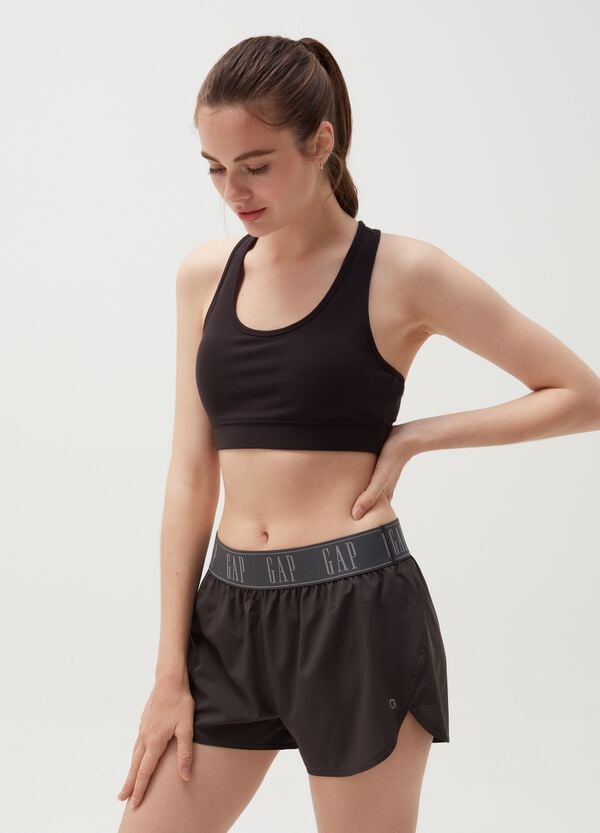Ovs Shorts con logo in vita
