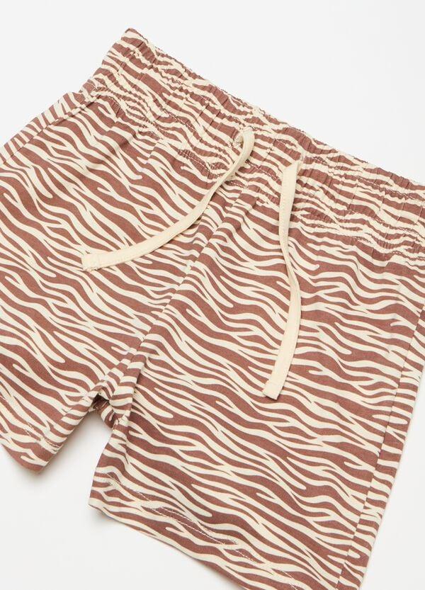 Ovs Shorts Con Stampa Maculata