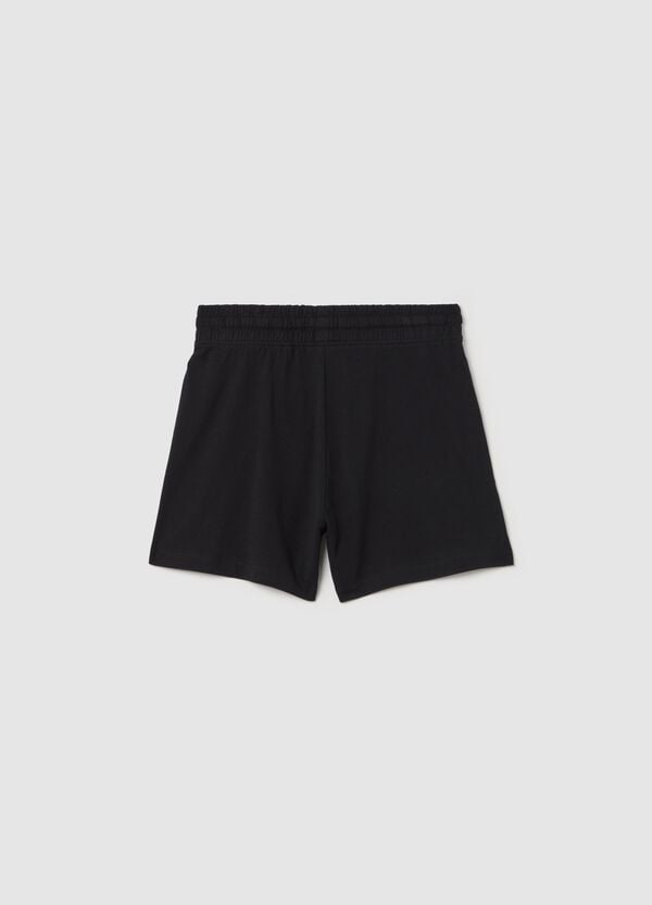 Ovs Shorts In Cotone Con Coulisse