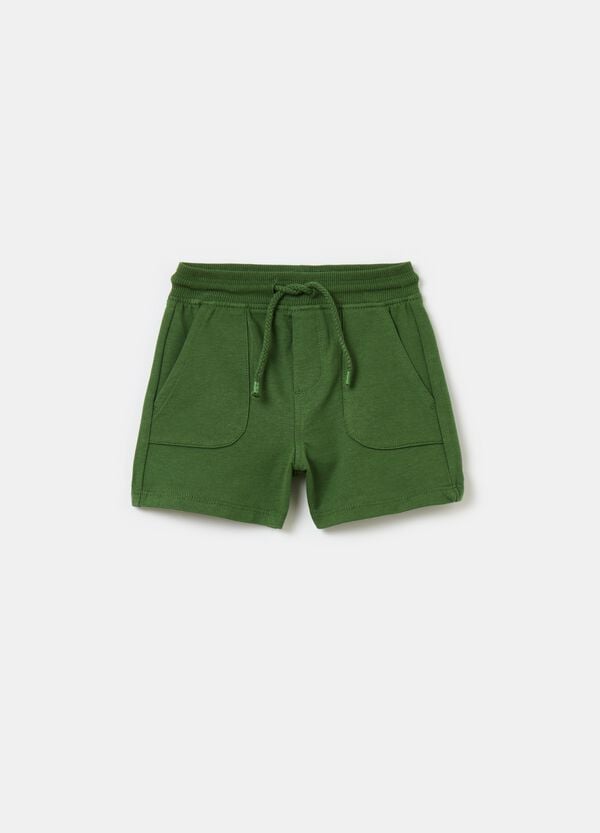 Ovs Shorts in cotone con coulisse e tasche