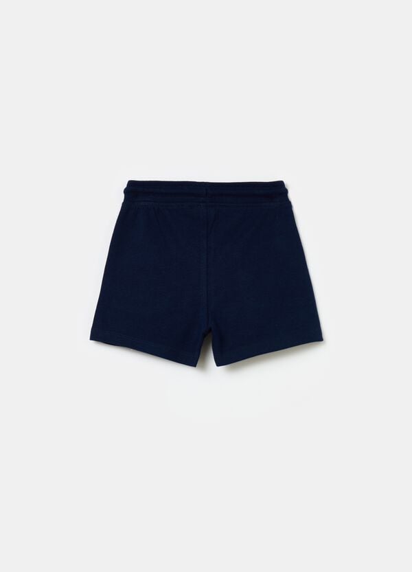 Ovs Shorts In Cotone Con Coulisse E Tasche