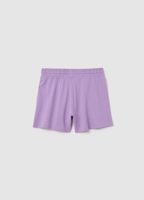 Ovs Shorts In Cotone Con Coulisse