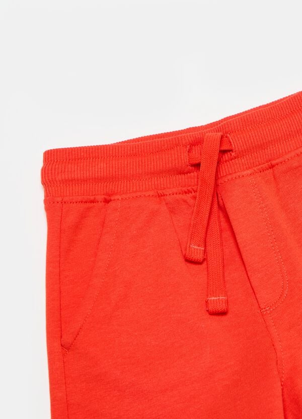 Ovs Shorts In Cotone Con Coulisse