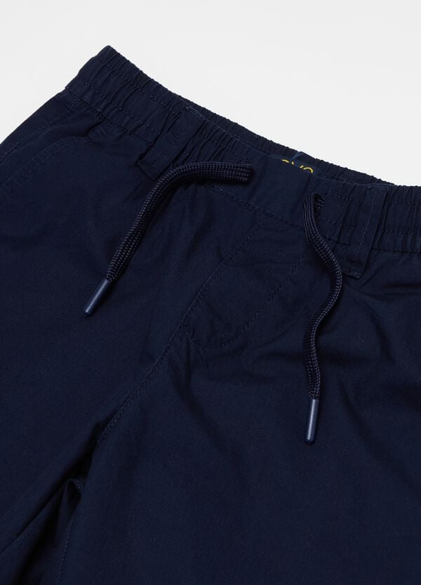 Ovs Shorts In Cotone Con Coulisse