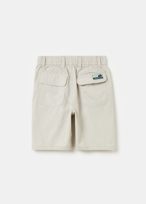 Ovs Shorts In Cotone Con Coulisse