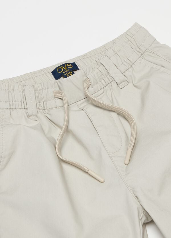 Ovs Shorts In Cotone Con Coulisse