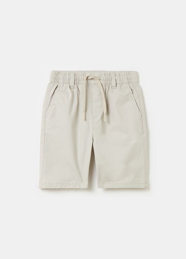 Ovs Shorts in cotone con coulisse