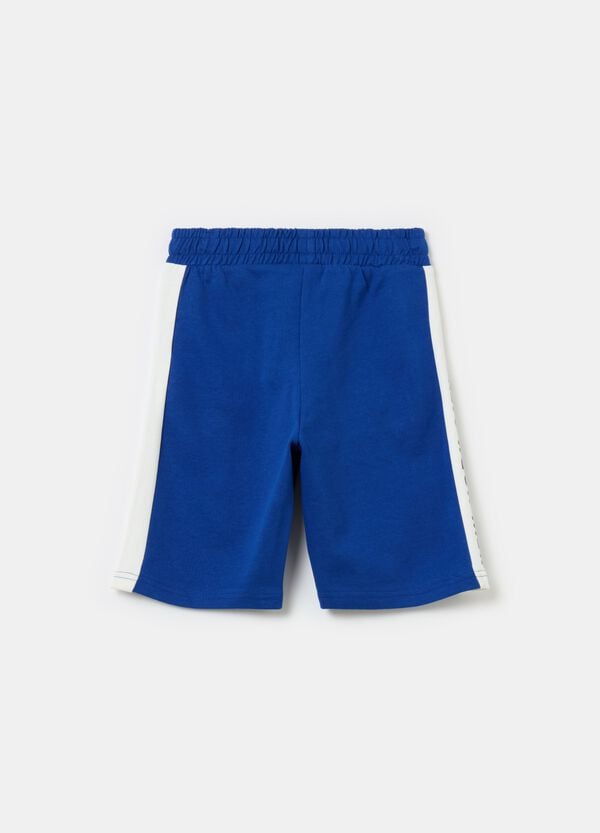 Ovs Shorts In Cotone Con Stampa Logo