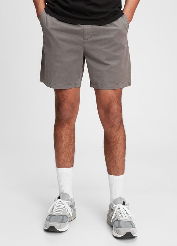 Ovs Shorts in cotone stretch con coulisse