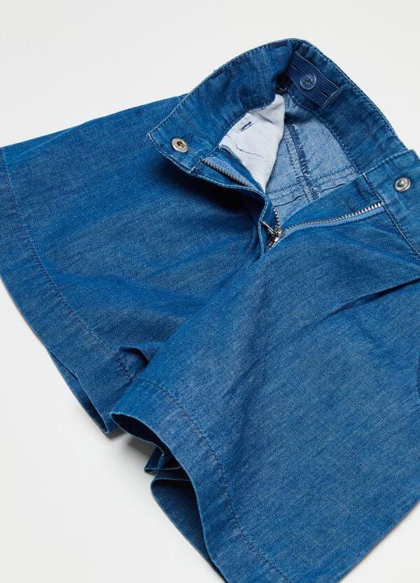 Ovs Shorts In Denim Cinque Tasche