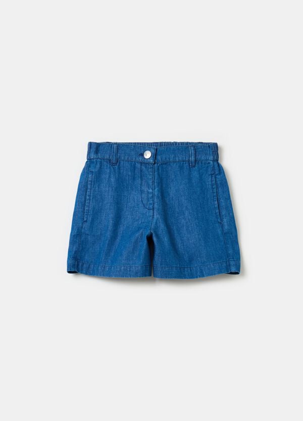 Ovs Shorts in denim con tasche