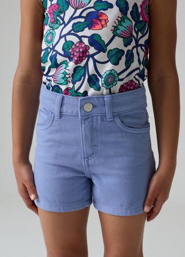 Ovs Shorts In Drill Cinque Tasche