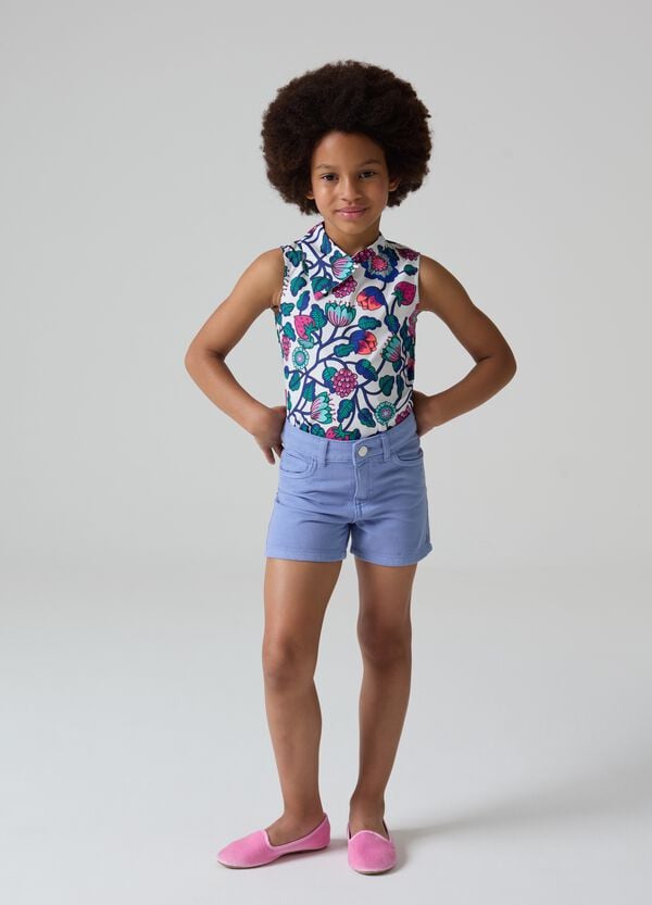 Ovs Shorts in drill cinque tasche