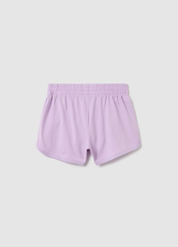 Ovs Shorts In Felpa Con Stampa Lettering