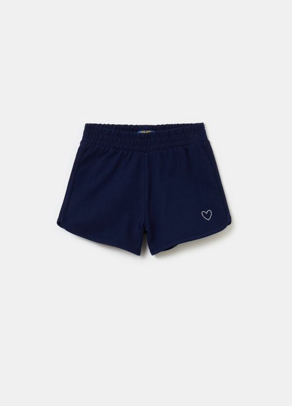 Ovs Shorts in felpa con strass