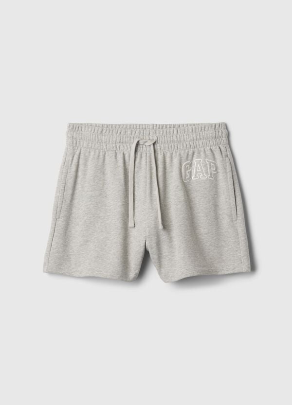 Ovs Shorts In French Terry Con Ricamo Logo
