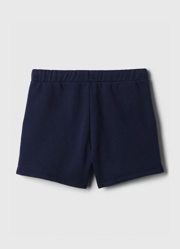 Ovs Shorts In French Terry Stampa Logo