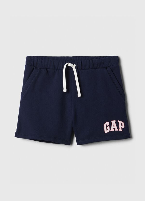 Ovs Shorts in French Terry stampa logo