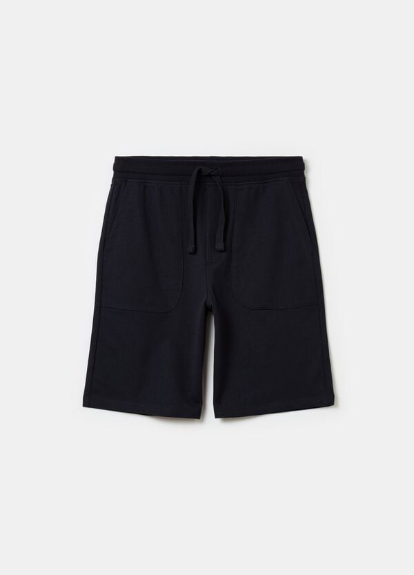 Ovs Shorts in French Terry tinta unita