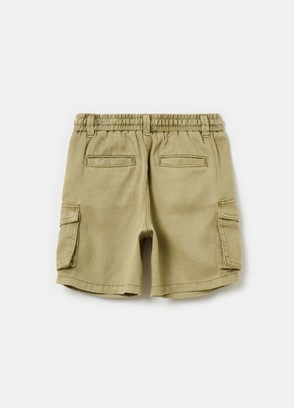 Ovs Shorts In Lyocell Lino E Cotone