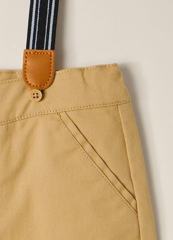 Ovs Shorts In Twill Con Bretelle IANA Neonato