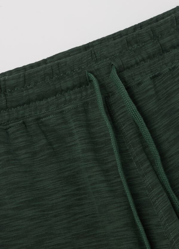 Ovs Shorts Pigiama In Jersey Slub Con Coulisse