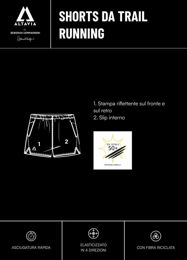 Ovs Shorts Running ALTAVIA WITH DEBORAH COMPAGNONI