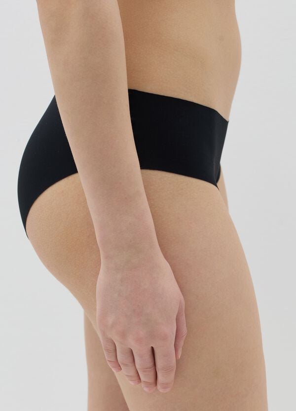 Ovs Slip A Vita Alta In Microfibra Stretch